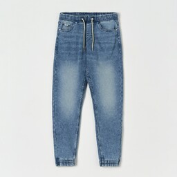 Sinsay - Jeansy jogger fit - Niebieski