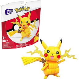 MEGA Pikachu Pokemon do zbudowania Zestaw klocków