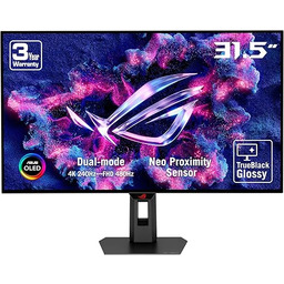 ROG Strix OLED XG32UCWMG TrueBlack błyszczący wyświetlacz OLED