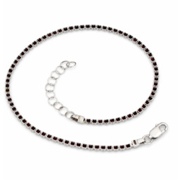 Bransoletka Tenisowa z Białego Złota pr 585