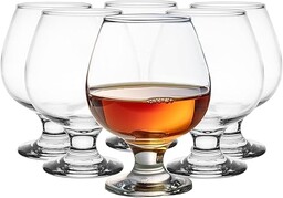 Glasmark KROSNO, Zestaw 6szt. Kieliszków do Koniaku, Brandy,