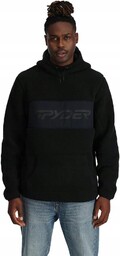 Bluza spyder sherpa fleece mężczyźni z kapturem rozmiar