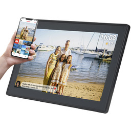 Ramka cyfrowa 15.6'' 16GB microSD WiFi głośnik MPEG4