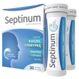 Septinum - 30 tabletek do ssania -> Odbiór