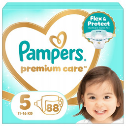 Pampers Premium Care pieluszki rozmiar 5, 88 szt,