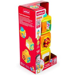 DUMEL Zabawka edukacyjna Winfun Kostki Niespodzianki WF 30408