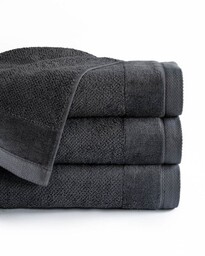 Ręcznik bawełniany Vito 70x140 frotte grafitowy 550 g/m2