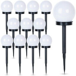 Lampki ogrodowe solarne LED wbijane 33,5 cm 12
