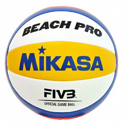 Piłka Siatkowa Plażowa Meczowa Mikasa BV550C Napompowana