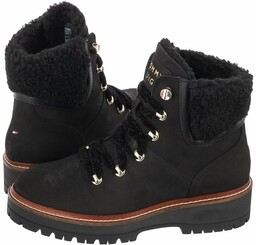 Trapery Tommy Hilfiger Outdoor Flat Boot Black FW0FW05944