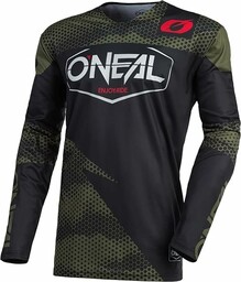 Oneal Mayhem 2021 Covert Motocross Jersey Czarny/zielony S