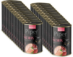 DOLINA NOTECI Piper dla kota z łososiem 24x400g