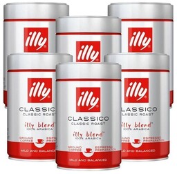 6x illy Espresso 250g - kawa mielona