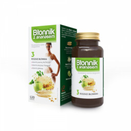 COLFARM BŁONNIK Z ANANASEM, 120 tabletek do ssania