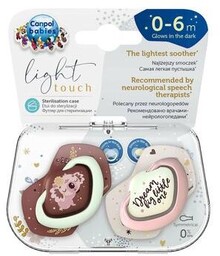 CANPOL BABIES Smoczek silikonowy symetryczny 0-6m SLEEPY KOALA