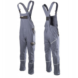 ANOG - BRIXTON NATUR SPODNIE OGRODNICZKI, BAWEŁNA (100%),