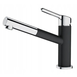 Bateria kuchenna stojąca Franke Orbit Pull-Out Chrom/Onyx Mosiądz