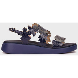 Hiszpańskie sandały - WONDERS C-6551 GRANATOWE