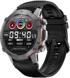 Kiano Watch Sport - zegarek męski-Czarny
