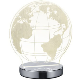 Lampa stołowa z motywem globusa 3D zmienna barwa