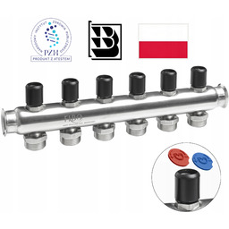 Rozdzielacz Inox Home do wody pitnej 3/4″ ze
