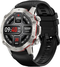 Kiano Watch Sport - zegarek męski-Srebrny