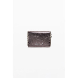 Mała metaliczna portmonetka przekształcalna