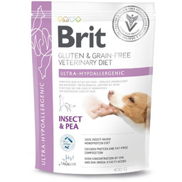 Brit GF Veterinary Diets Dog Ultra-Hypoallergenic Insect 400g