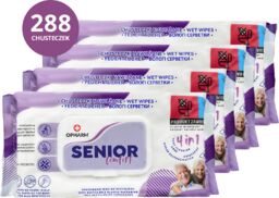 Zestaw Opharm Senior Comfort 4w1, chusteczki nawilżane, 4