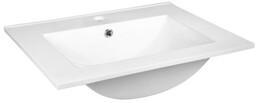 Umywalka 61x46,5 cm ceramiczna meblowa wpuszczana w blat