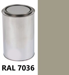 Farba Ral 7036 Szary Platynowy Gruntoemalia Alkidowa 2W1