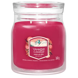 Yankee Candle Santa On Skis Signature Jar Świeca