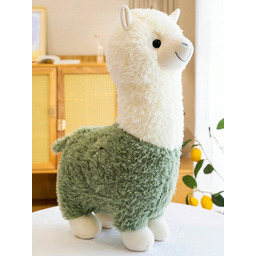 UROCZA DUŻA ALPAKA PUSZYSTA MASKOTKA MIŚ PODUSZKA LAMA