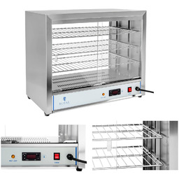 Witryna grzewcza ekspozycyjna ciepłej żywności 1000W szer. 64cm