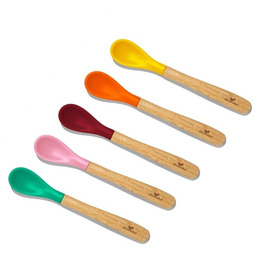 Avanchy Infant Zestaw Bambusowych Łyżeczek 4M+ 5 Szt.
