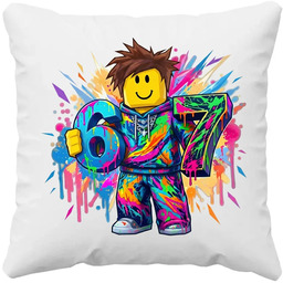 Kolorowe six seven - 67 - inspirowane Roblox