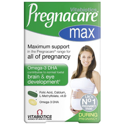 Pregnacare Max suplement diety dla kobiet w ciąży