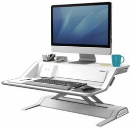 Stanowisko do pracy sit-stand FELLOWES LOTUS DX białe