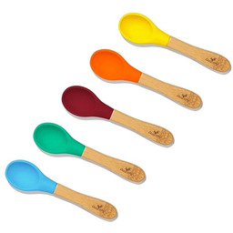 Avanchy Baby Zestaw Bambusowych Łyżeczek 6M+ 5 Szt.