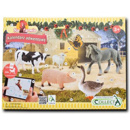 COLLECTA Zestaw figurek Kalendarz adwentowy Na farmie 84178
