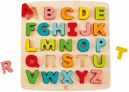 Hape HAP-E1551 Chunky Alphabet Puzzle - Multicolor
