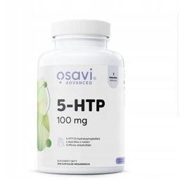 OSAVI 5-HTP (Advanced), 100mg - 200 kapsułek wegańskich
