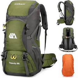 Plecak turystyczny Mingfuxin GR1 41-60 l zielony