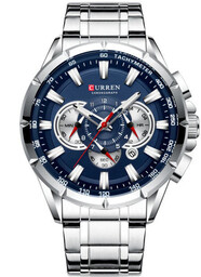 Zegarek Męski Curren 8363 (Zc018A) - Chronograf
