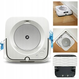 Robot mopujący iRobot Braava jet m6 biały mop