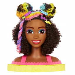 Barbie Głowa Do Czesania- stylizacji kręcone włosy