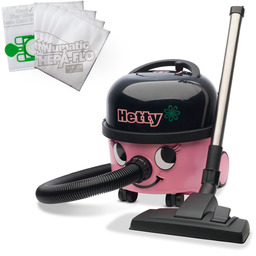 Hetty HET200 Numatic odkurzacz antyalergiczny różowy