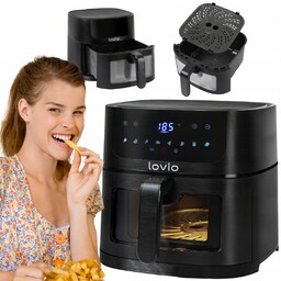 Air Fryer Frytkownica Beztłuszczowa Duża Frytownica Lovio 6L