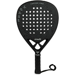 VirtuFit Rakieta do padel Fusion Pro czarno-szara 365g