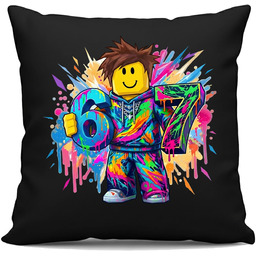 Kolorowe six seven - 67 - inspirowane Roblox